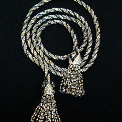 Sautoir with tassel, Art Déco