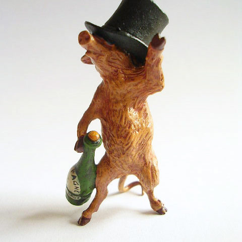 Vienna Bronze, „Drunken Pig“, Vienna, Austria, 1920s