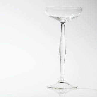 Champagne glass, Peter Behrens for Benedikt von Poschinger