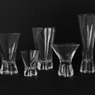 Set of glass „Patricia“, Wilhelm Wagenfeld for Rosenthal