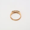 Ring with 5 diamonds, around 2000 - Image 4