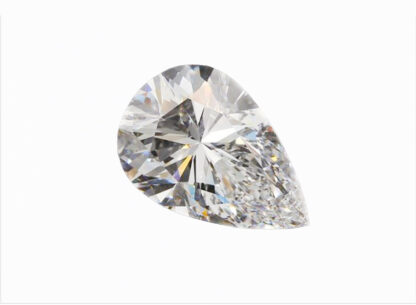 Diamond in Pear Brilliant Cut, 9,13 ct, internally flawless, D, GIA