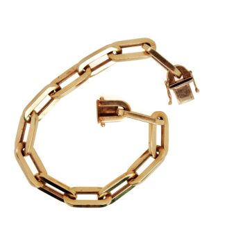 14 ct Gold Bracelet with Anchors, 1960s