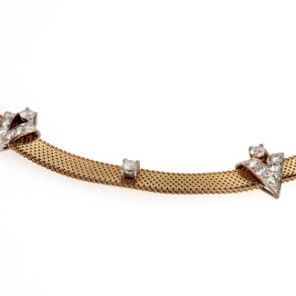 Necklace with Diamond Spikes, around 1940