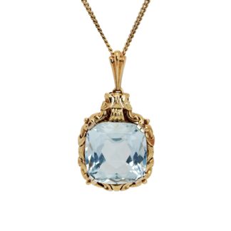 Pendant with Aquamarine, c. 1930