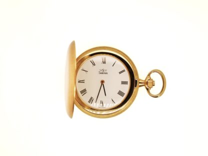 Elegant Ultra-Slim Gentleman’s Pocket Watch, 18K Gold, 1970s