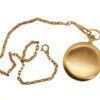 Elegant Ultra-Slim Gentleman’s Pocket Watch, 18K Gold, 1970s